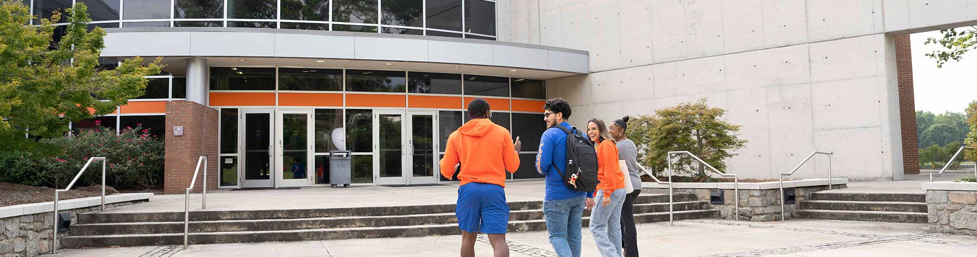 students in front of UC