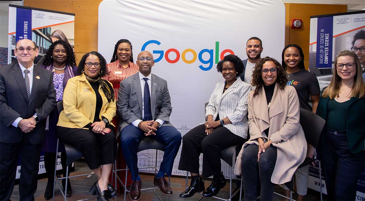 clayton state and google